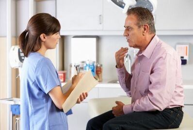 The appointment with the patient