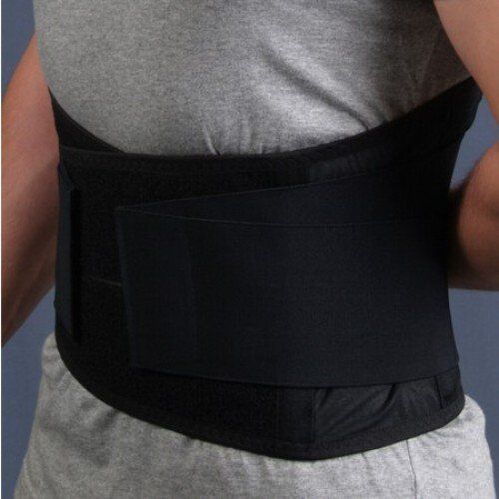 Lower back stabilization belt to treat osteoarthritis